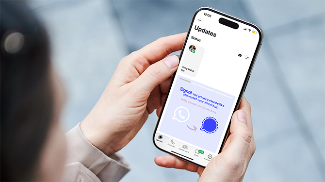 Eerste campagne op WhatsApp gesignaleerd: reclame voor Signal