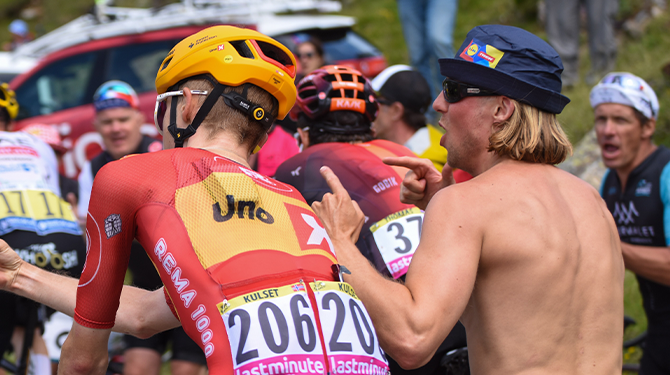 Meerenner Johan (43) haalt 3.500 euro op bij Alpe d'Huez