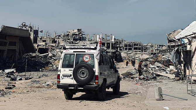Bombardement ziekenhuis Gaza rustig verlopen