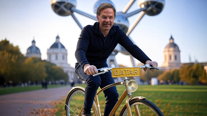 Qatar wil Rutte luxe fiets cadeau doen