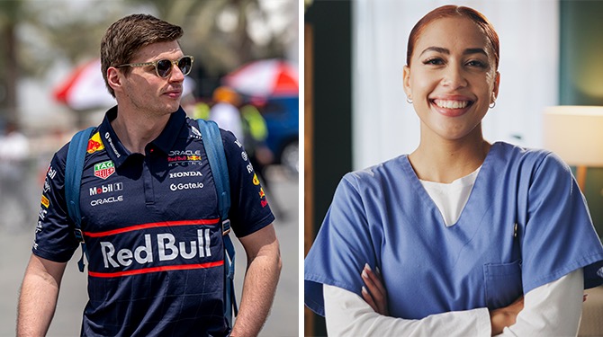 Kraamhulp vervangt Verstappen tijdens GP Miami