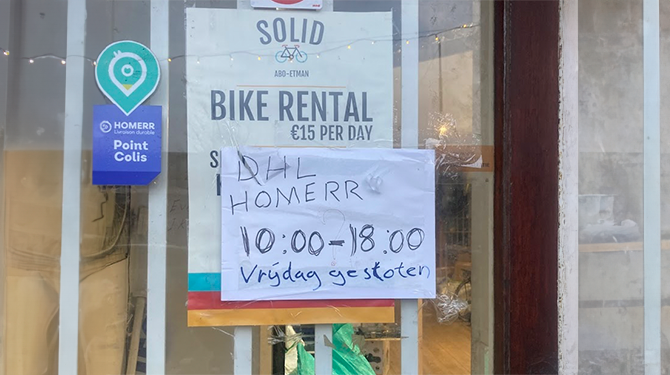 Pakketpunt plakt ook banden