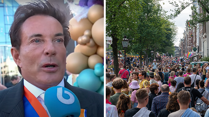 In beeld: zo vierde Nederland de 65e verjaardag van Gerard Joling