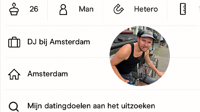 Hinge date is DJ