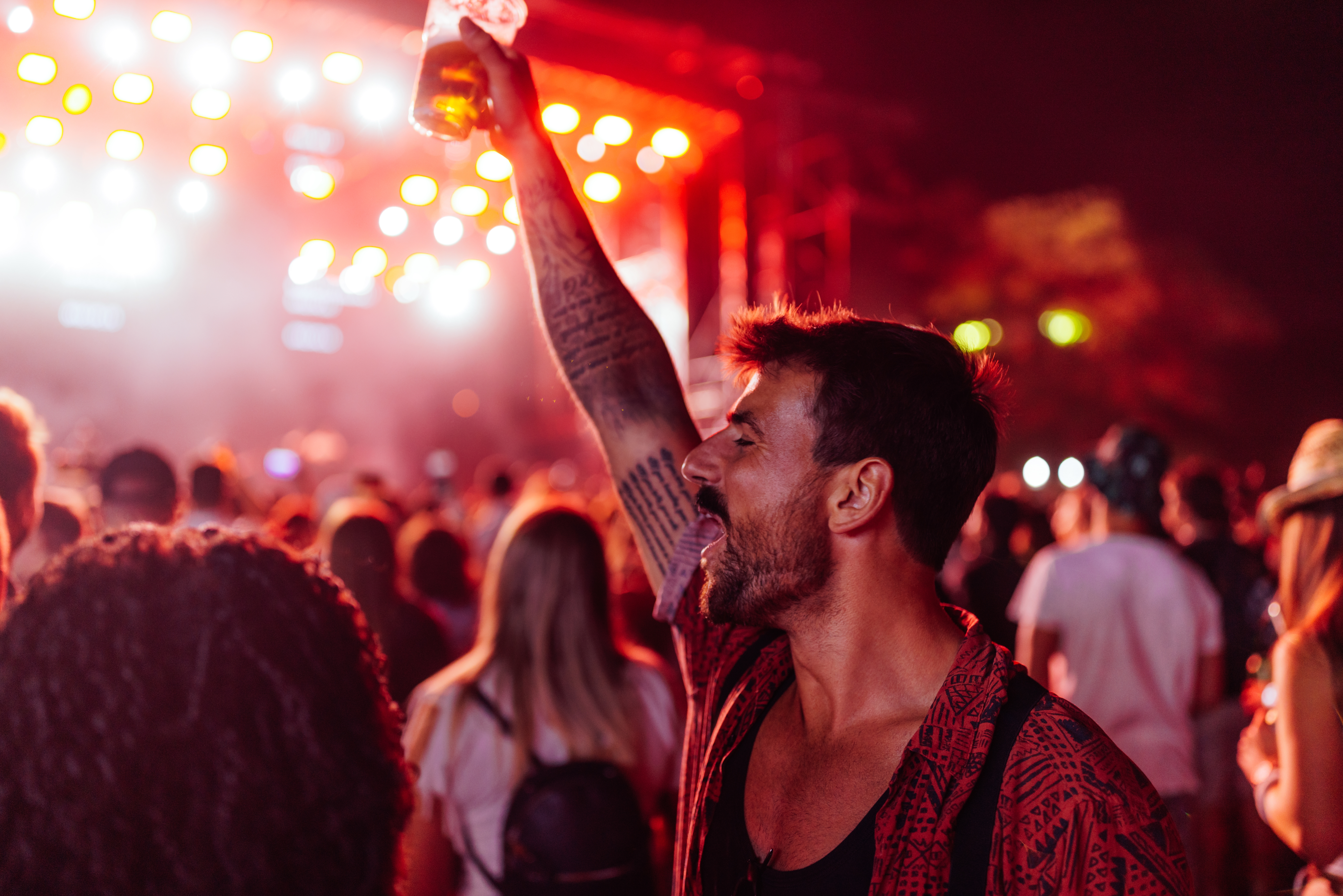 Jarno is wel heel vaak naar een festival ‘voor zijn werk’