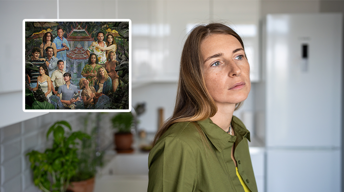 Vrouw die finale The White Lotus pas vanavond kan kijken gaat pittige dag tegemoet