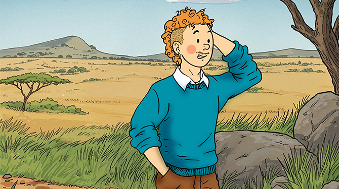 Kuifje heeft nieuw kapsel