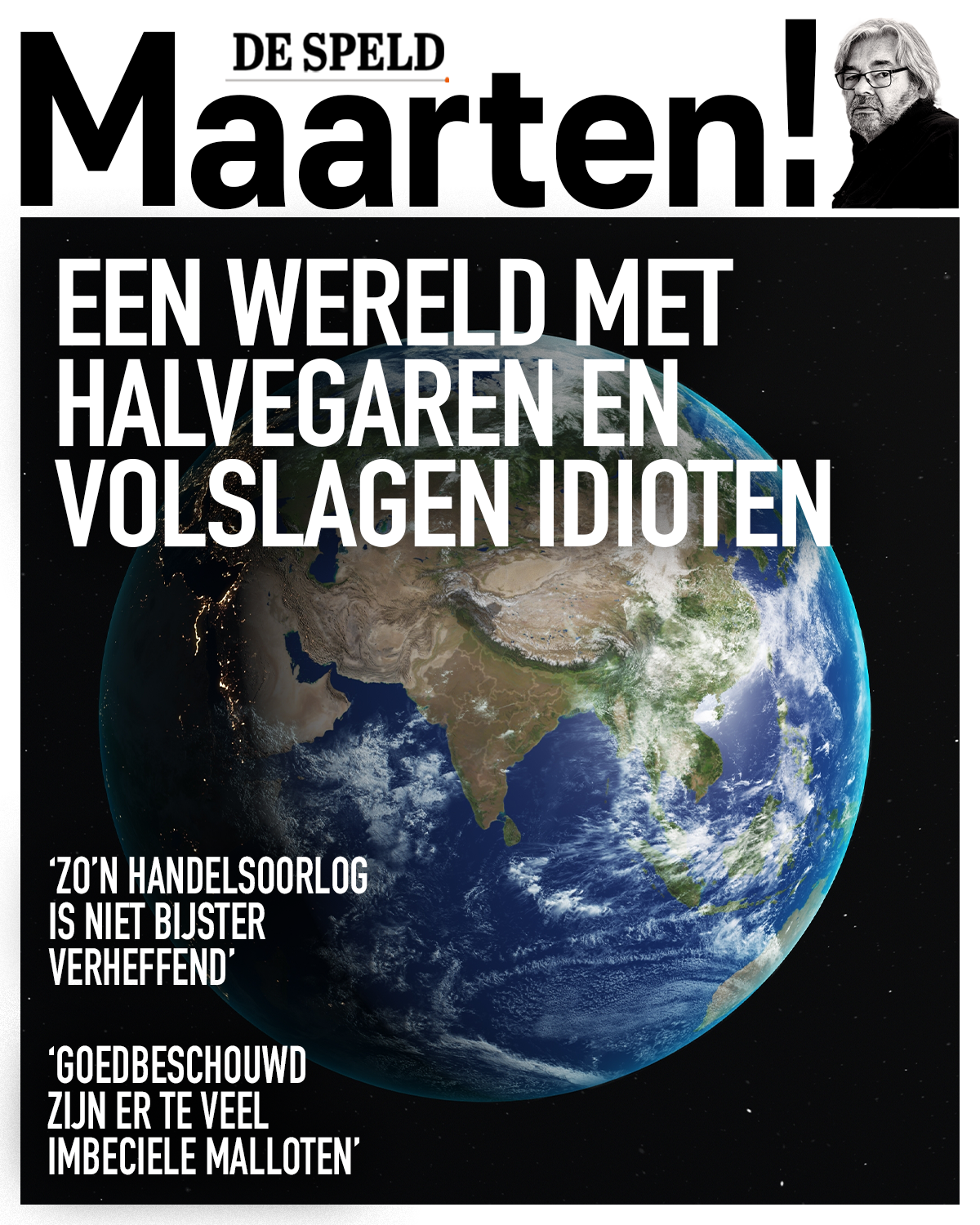 De Speld Magazine: Een wereld met volslagen idioten en halvegaren