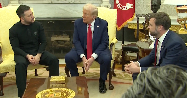 Russische invasie van Oval Office verloopt voorspoedig