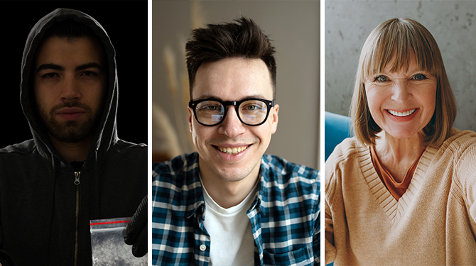 Dit zijn helaas de enige 5 personen die je kunt bereiken via Signal