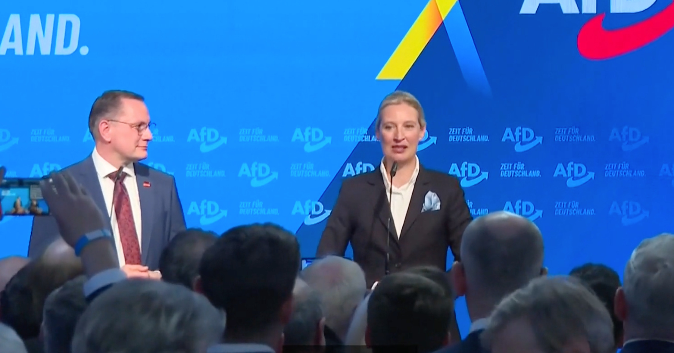 AfD wil gelukkig ook dat Duitsland weer de leiding neemt in Europa