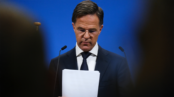 NAVO-baas Rutte komt met krachtige tegenstilte na uitspraken Trump over Oekraïne