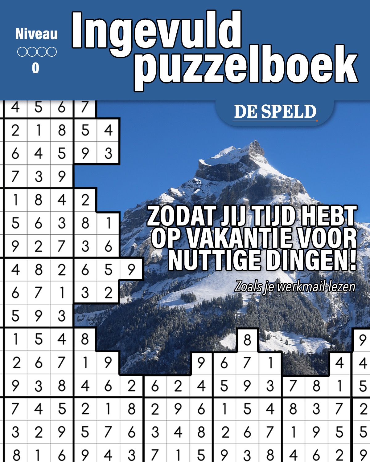 De Speld Magazine: Zodat jij tijd hebt op vakantie voor nuttige dingen!