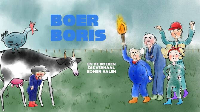 Dit zijn de 5 nieuwe boeken van Boer Boris