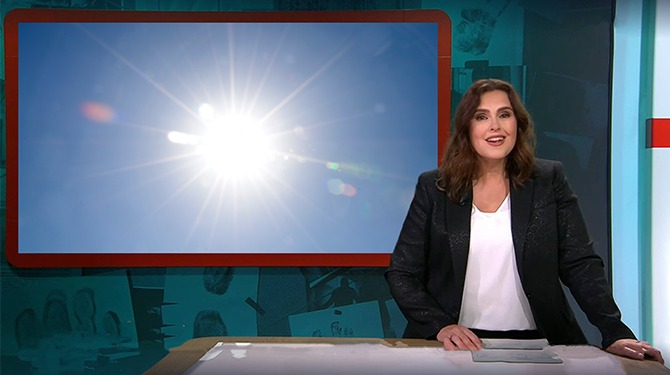 Politie toont foto van de zon in Opsporing Verzocht