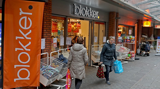 Betaalbedrijf Klarna schiet Blokker te hulp: faillissement met 30 dagen uitgesteld