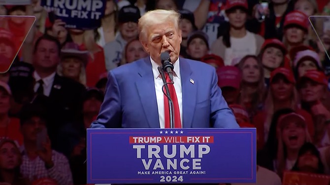 Trumps verhaal over massadeportaties overschaduwd door ongepaste opmerkingen