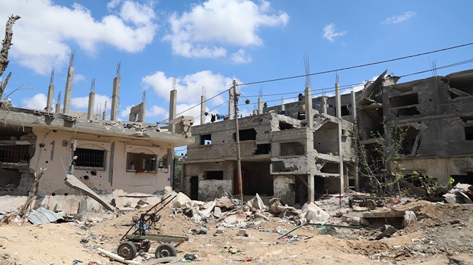 Israël: ‘Geest Sinwar schuilde in wooncomplex Noord-Gaza’