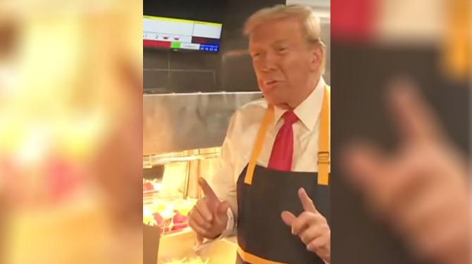 Slecht nieuws voor hele land Oekraïne: leuke foto van Trump bij McDonald’s