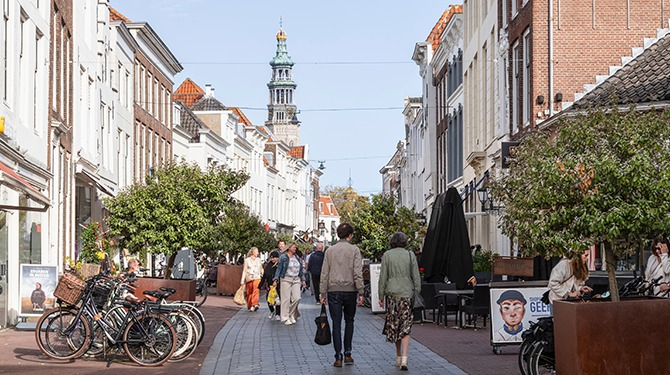 Niveau terug op het niveau van vóór corona