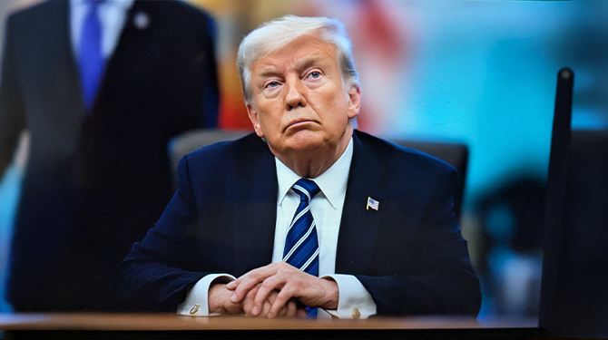 Trump: 'Als Israël en Iran zo doorgaan, breekt er nog eens oorlog uit'
