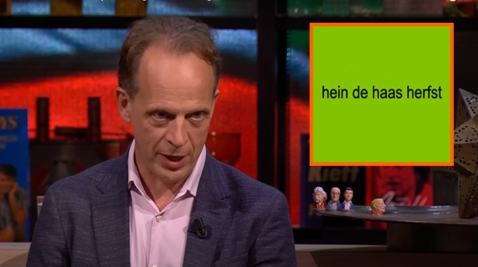 Brat Summer voorbij, het is nu Hein de Haas Herfst
