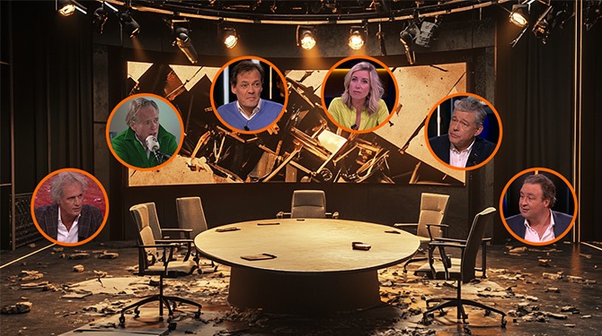Op1 per ongeluk geëxplodeerd in 6 andere talkshows