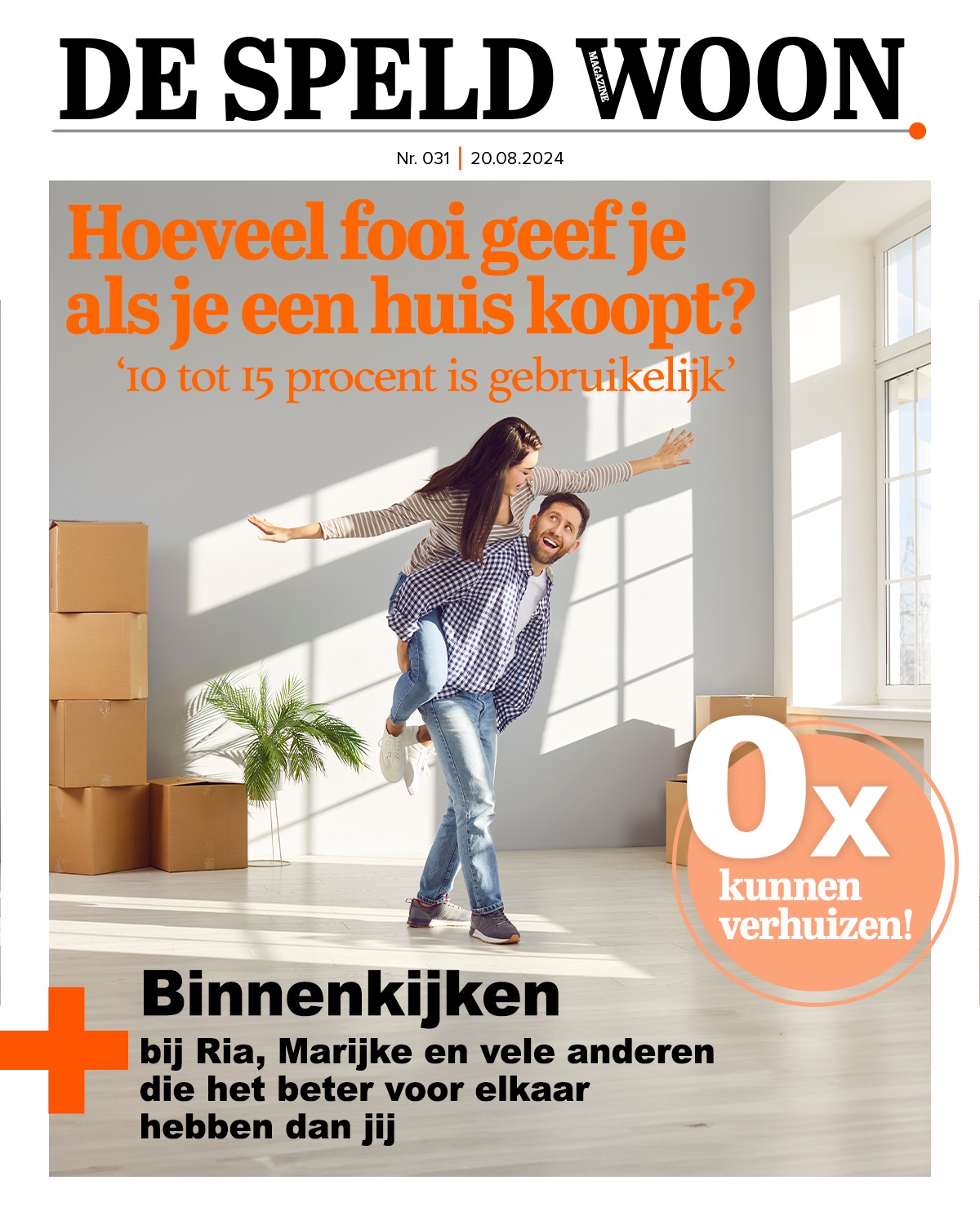 De Speld Magazine: Hoeveel fooi geef je als je een huis koopt?
