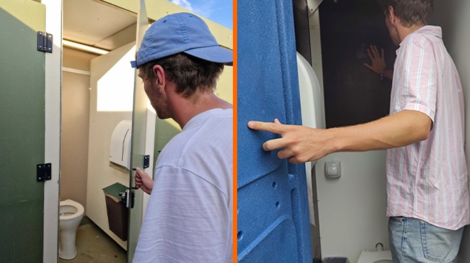 Mark (26) ging alle wc’s af op Lowlands, maar vond geen 'secret stage'