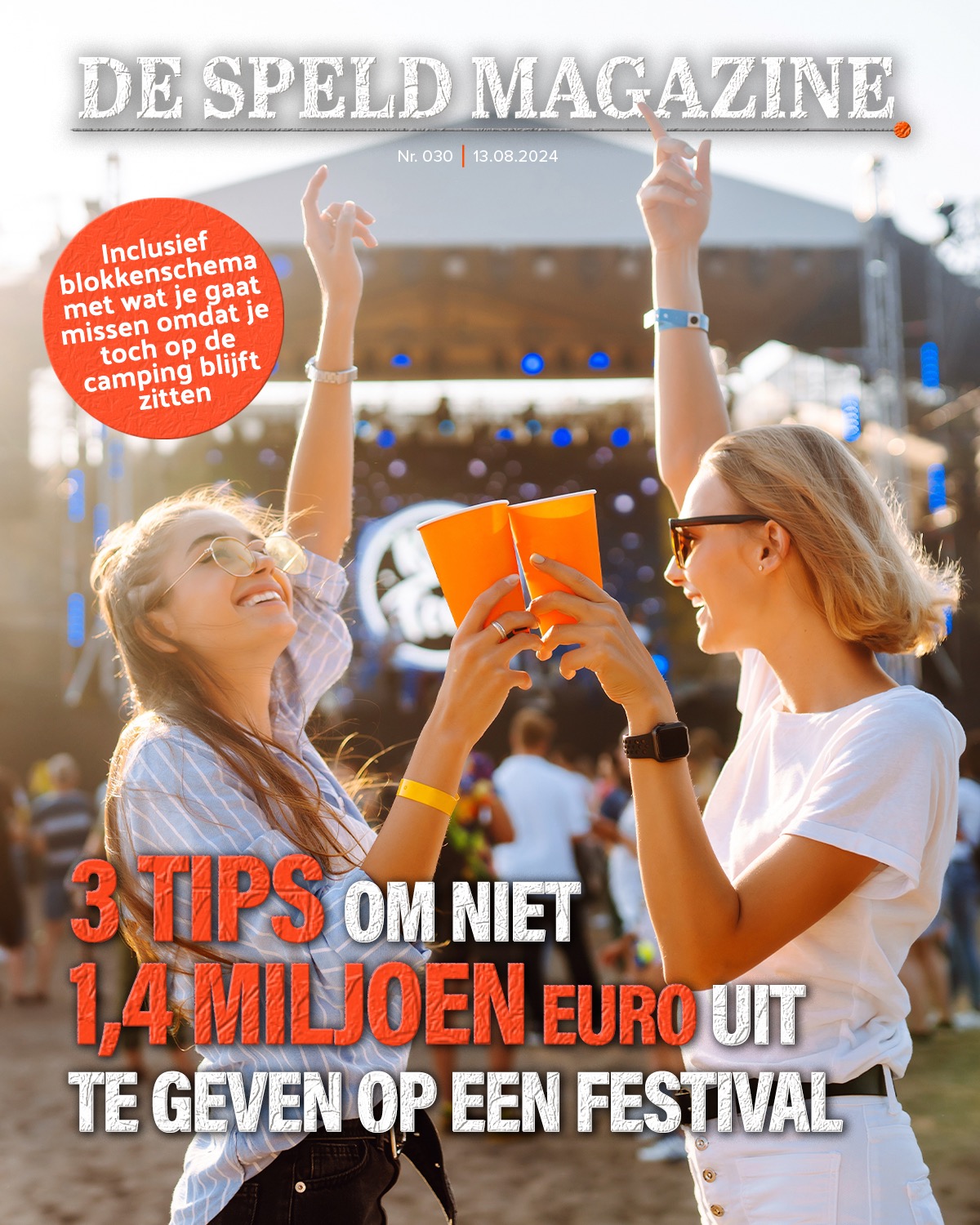 De Speld Magazine: 3 tips om niet 1,4 miljoen euro uit te geven op een festival