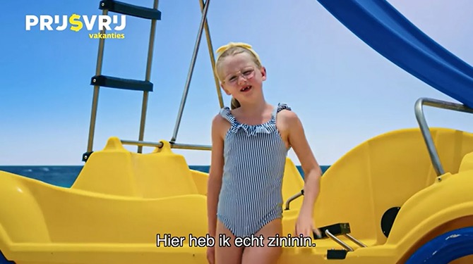 Gezin gaat even heerlijk op vakantie om af te zijn van Liselot van Prijsvrij