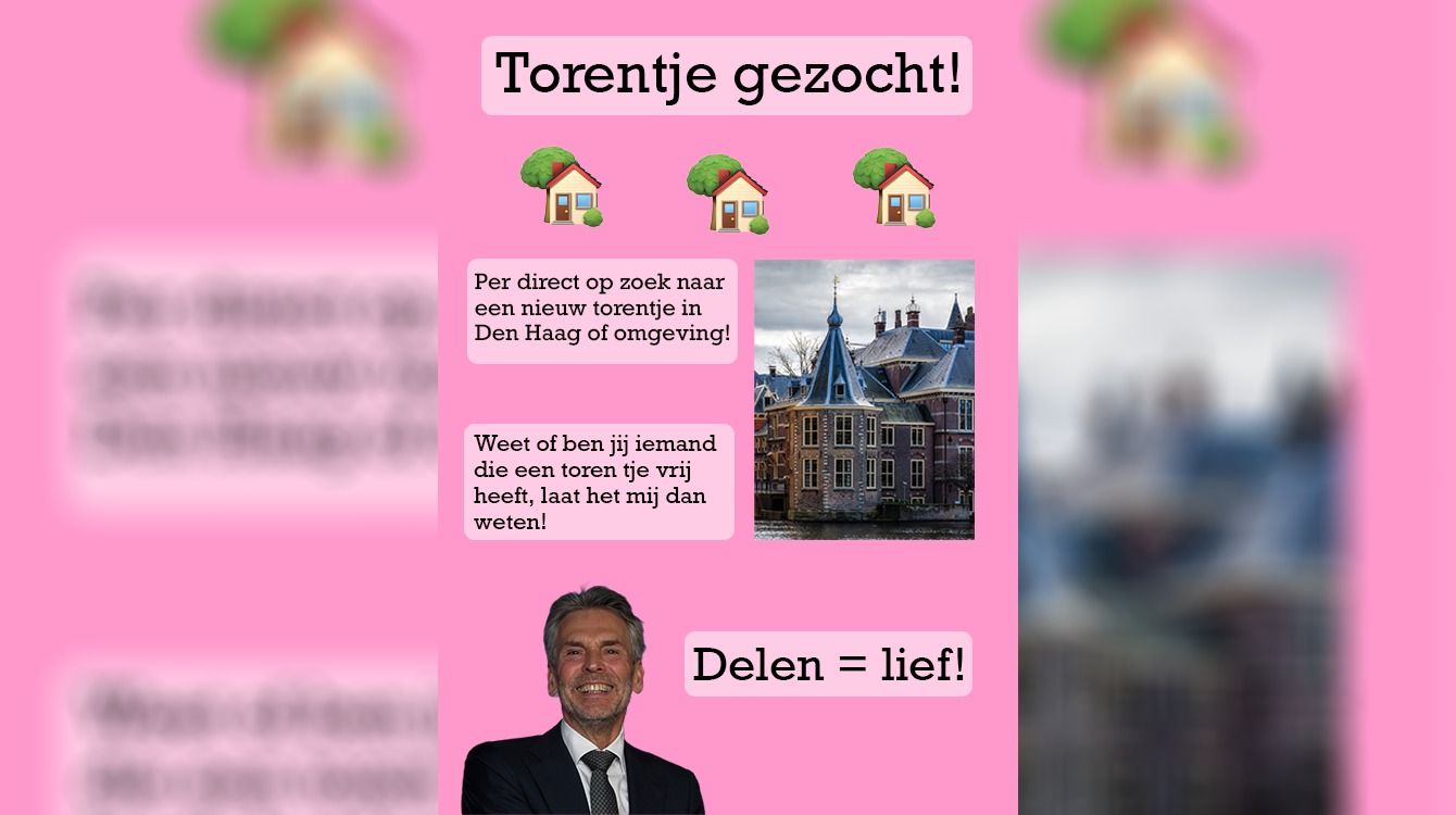 Dick Schoof wanhopig op zoek naar nieuw torentje via Instagram
