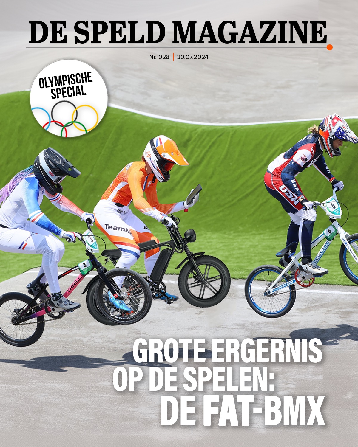 De Speld Magazine - Grote ergenis op de Spelen: de fat-bmx