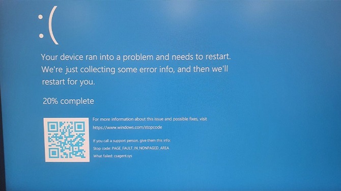 LIVEBLOG: systemen die helaas niet zijn getroffen door de Windowsstoring