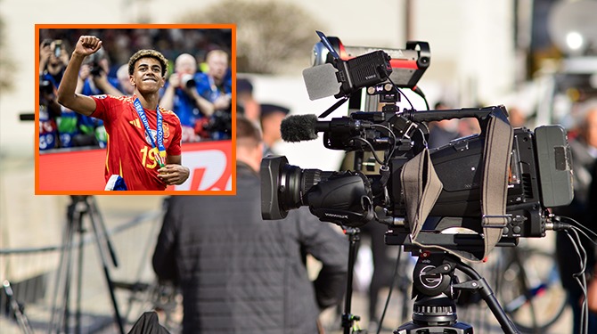 We maakten een reportage over Lamine Yamals wijk en kwamen vooral andere journalisten tegen