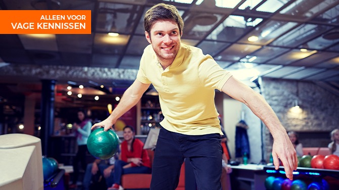 Liveblog: Sander gaat ironisch bowlen