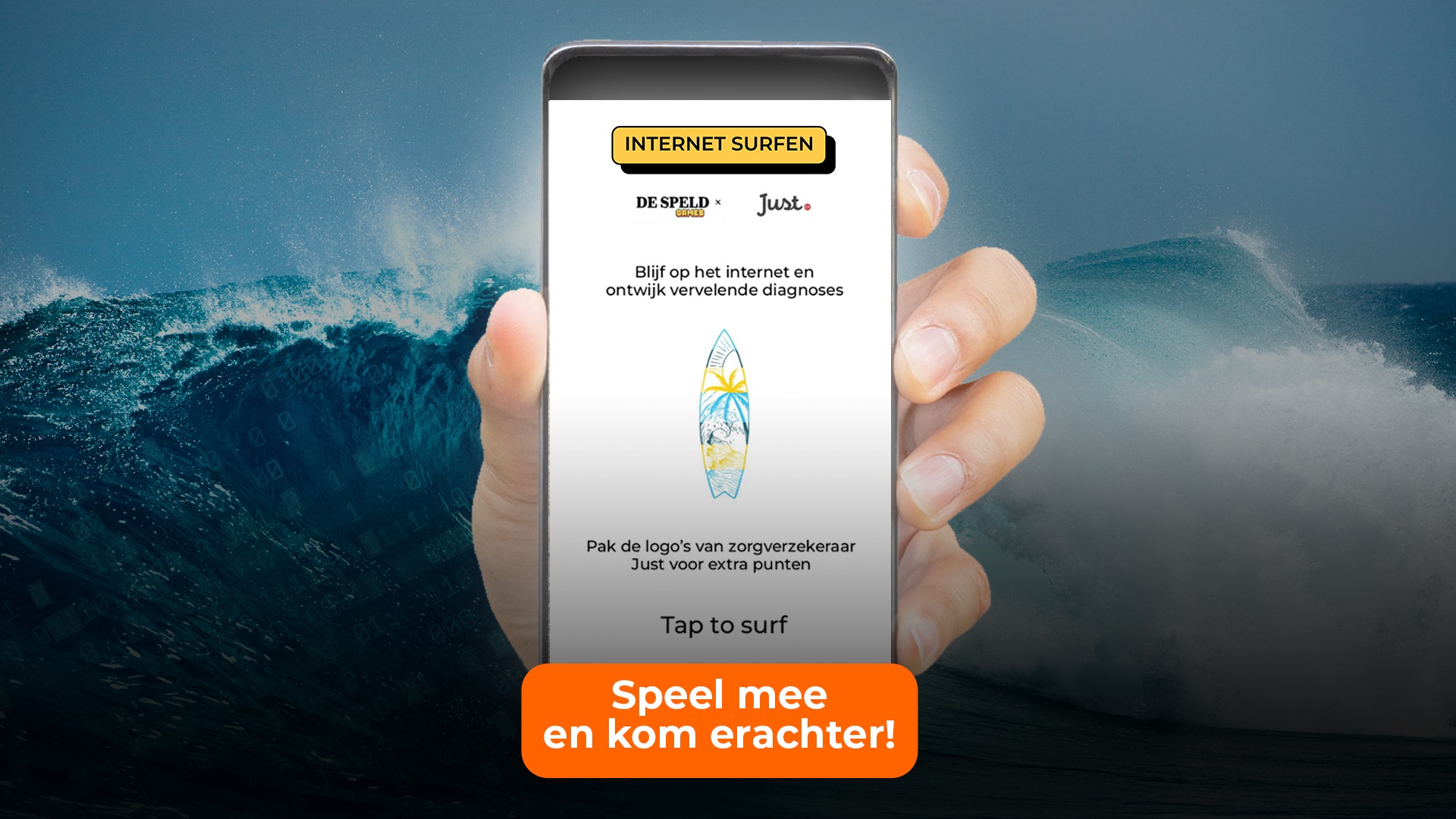 Tijdens je vakantie surfen op het internet voor een gezondheidsvraag. Hoelang houd je dat vol zonder de ergste diagnoses tegen te komen? Speel de game!