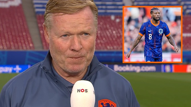 Koeman verklaart mogelijke basisplaats: 'Wijnaldum was 6 jaar geleden tegen Frankrijk ook goed'