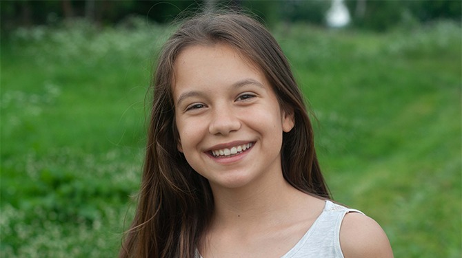 Basisschoolleerling Flore (12) krijgt advies ‘havo en DTP-prik’