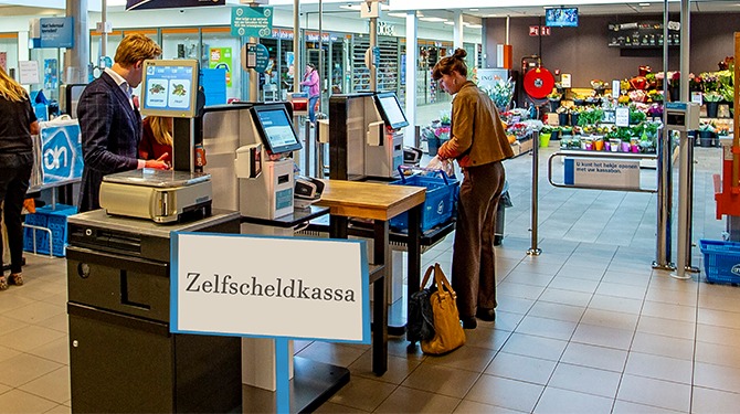 Albert Heijn opent zelfscheldkassa