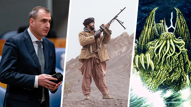 Kabinet vindt met Markuszower, Taliban en Cthulhu werkbare meerderheid