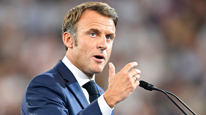 Macron: 'Ik neem het onzekere voor het gevaarlijke'