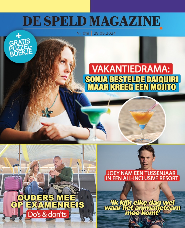De Speld Magazine – Vakantiedrama: Sonja bestelde daiquiri maar kreeg een mojito