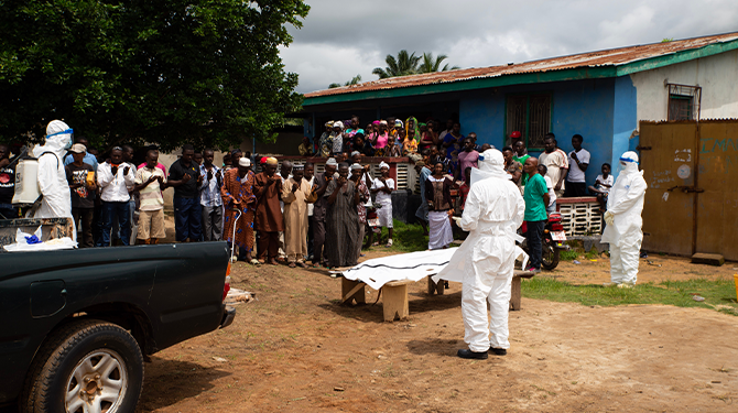 Paniek om niks: verspreiding ebola blijft beperkt tot continent Afrika