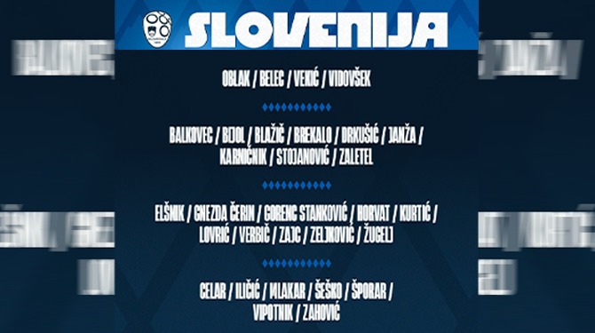 Veel onbekende namen in EK-selectie Slovenië
