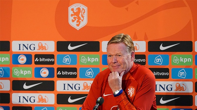 Koeman: 'Als we op het EK tegen Almere City moeten heb je aan Bergwijn een goeie'