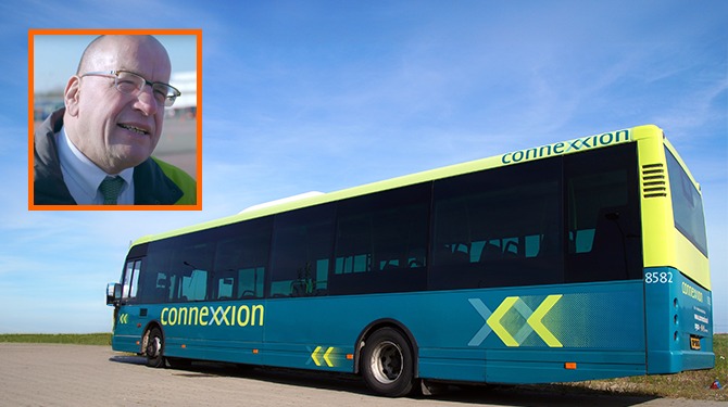 Connexxion niet blij met mogelijk premierschap werknemer Fred (65)