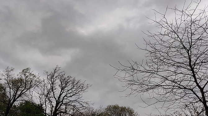 Bekijk deze prachtige foto’s van de grijze lucht vandaag