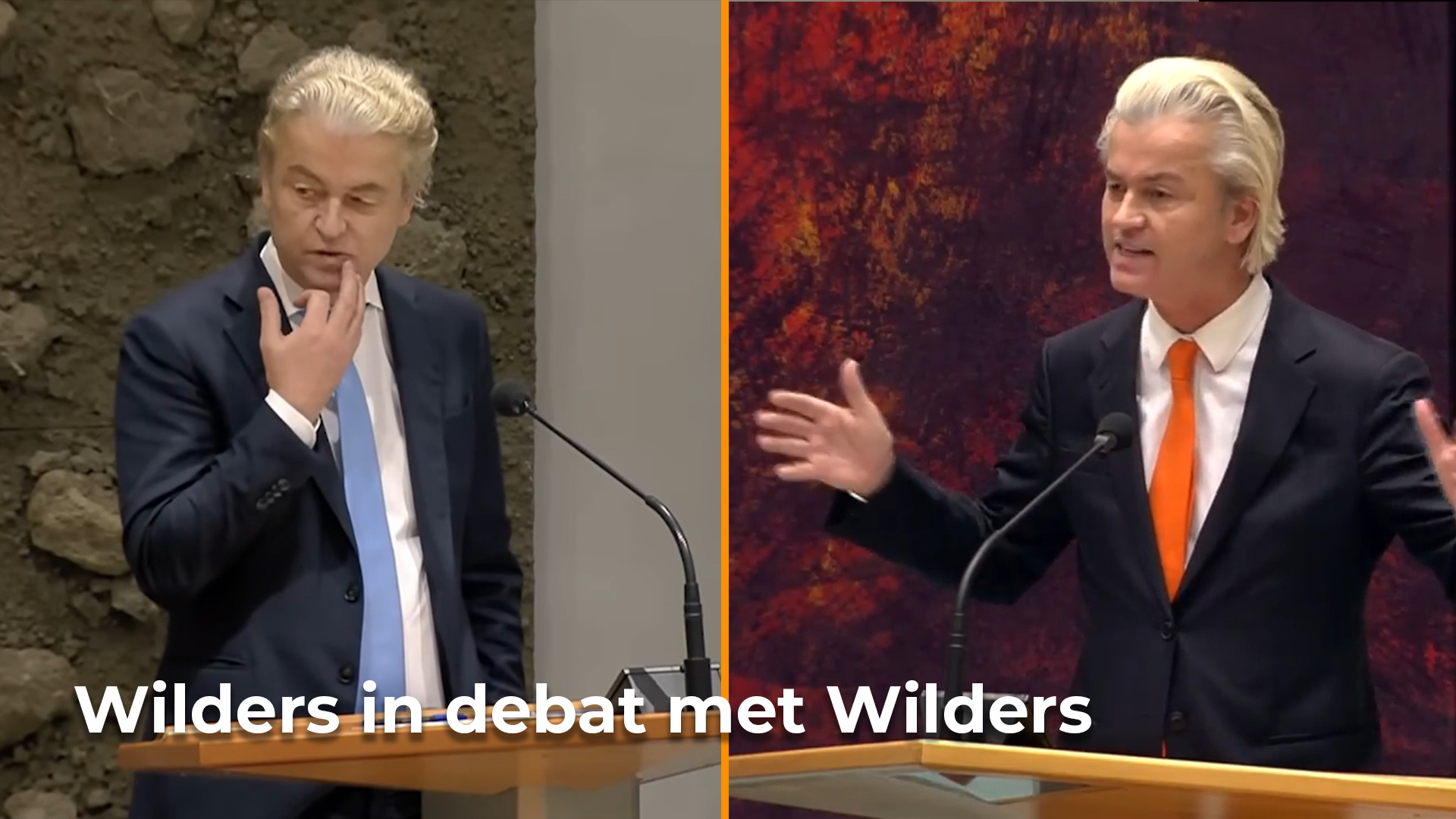 Wilders in debat met Wilders