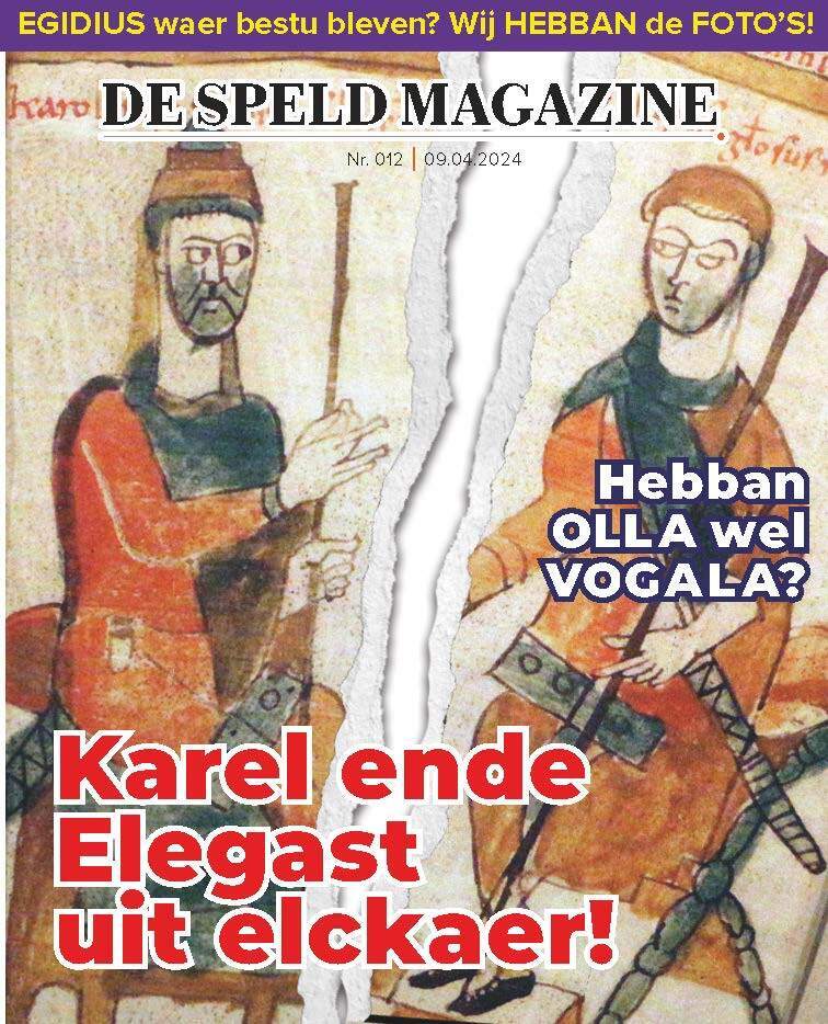 De Speld Magazine – Karel en de Elegast uit elckaer!